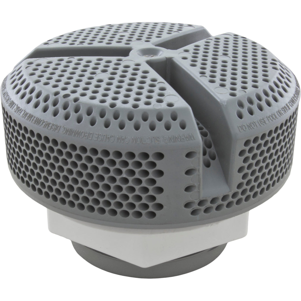 Suction Assembly, WW 5" Ultra Flo, 3-1/4"hs, 2-1/2"s, Gray : 640-3937 VP