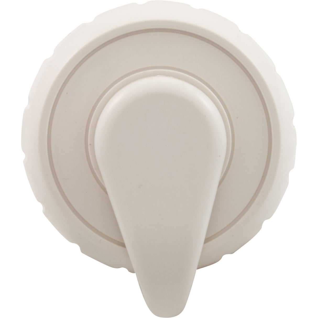 Air Ctrl, WW, 1 -5/8"hs, 2-3/4"fd, Notched, White, 1" : 660-3570