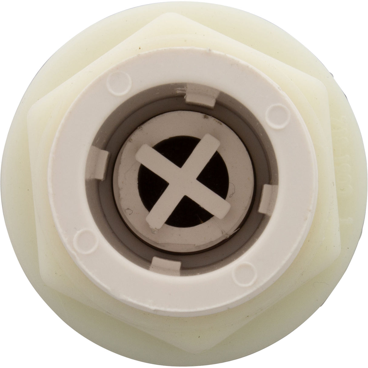 Air Ctrl, WW, 1 -5/16"hs, 1-11/16"fd, Crescent, White, 1/2" : 660-3300