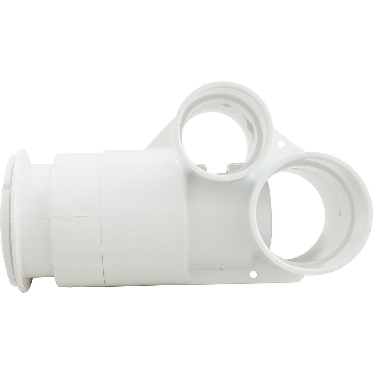 Jet Body, WW Poly Gunite, a1-1/2"s, w2"s, Tee, White : 210-3700