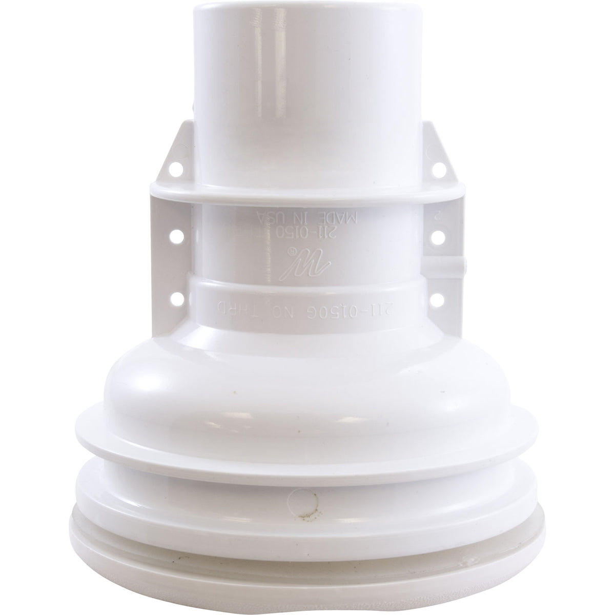 Jet Cmplt, WW Old Faithful, 4-3/4"hs, 90gpm, Scal, Wht, Str Body : 210-3910