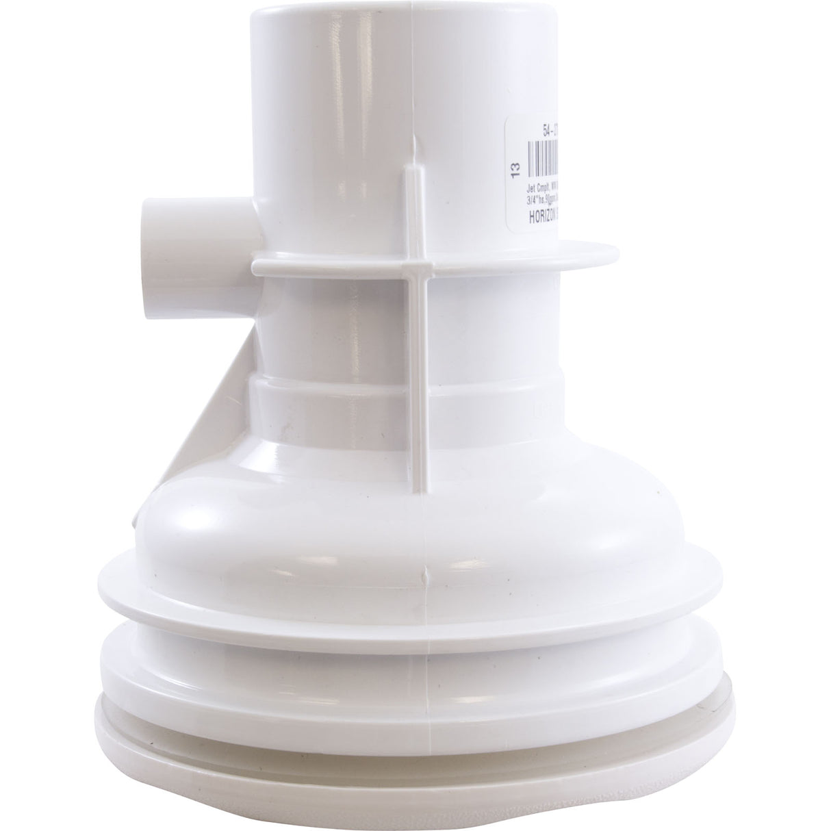 Jet Cmplt, WW Old Faithful, 4-3/4"hs, 90gpm, Scal, Wht, Str Body : 210-3910