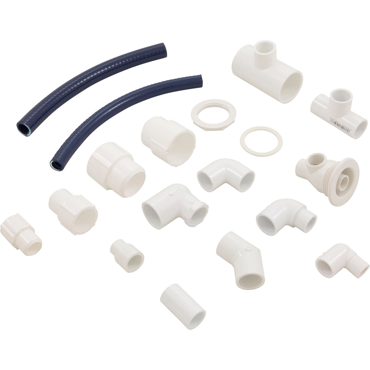 Jet Cmplt, Jac Whirl BMH, 2"hs, Dir, Smth, a1/2"s, w3/4"s, Wht, Kit : HC31940