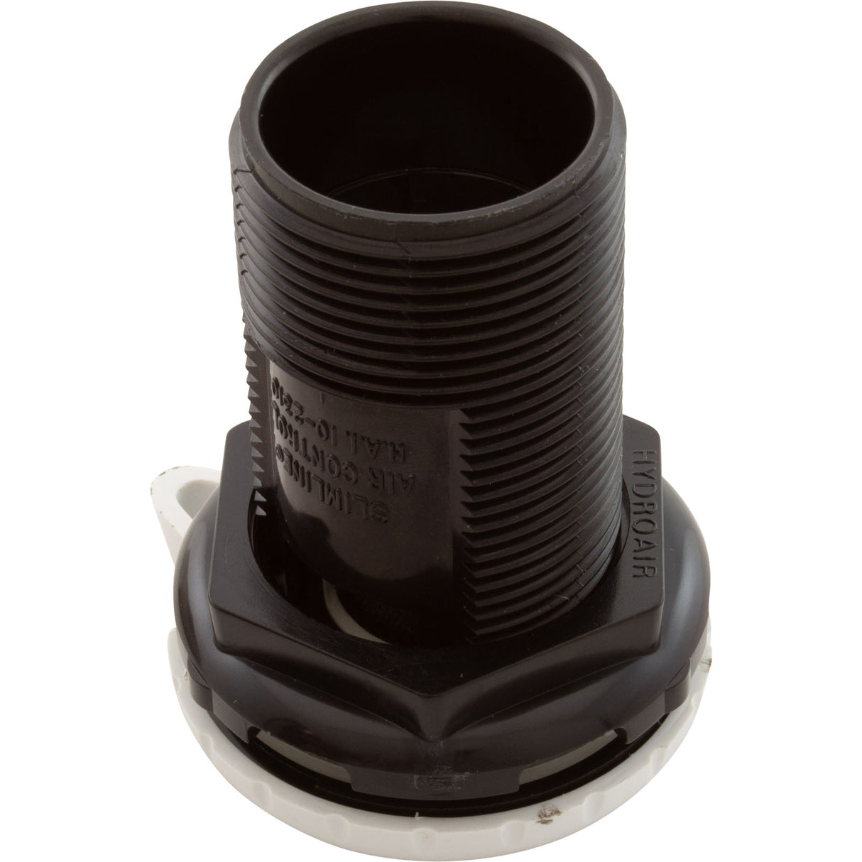 Air Ctrl, BWG/HAI Slimline, 1-3/4"hs, 2-1/2"fd, Teardrop, Wht, 1" : 10-2330WHT