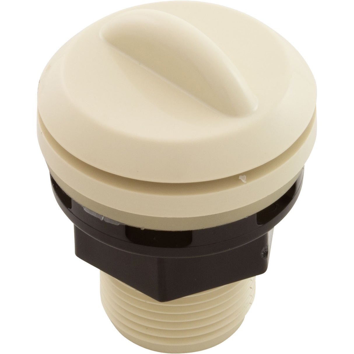 Air Ctrl, BWG/HAI Mini, 1-1/8"hs, 1-11/16"fd, Crescent, Bone, 1/2" : 10-2200BON