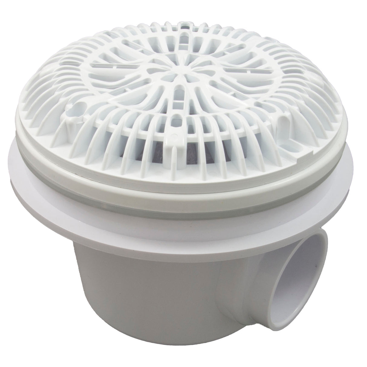 Main Drain, CMP Galaxy, Vinyl, 2"s, White : 25515-200-000