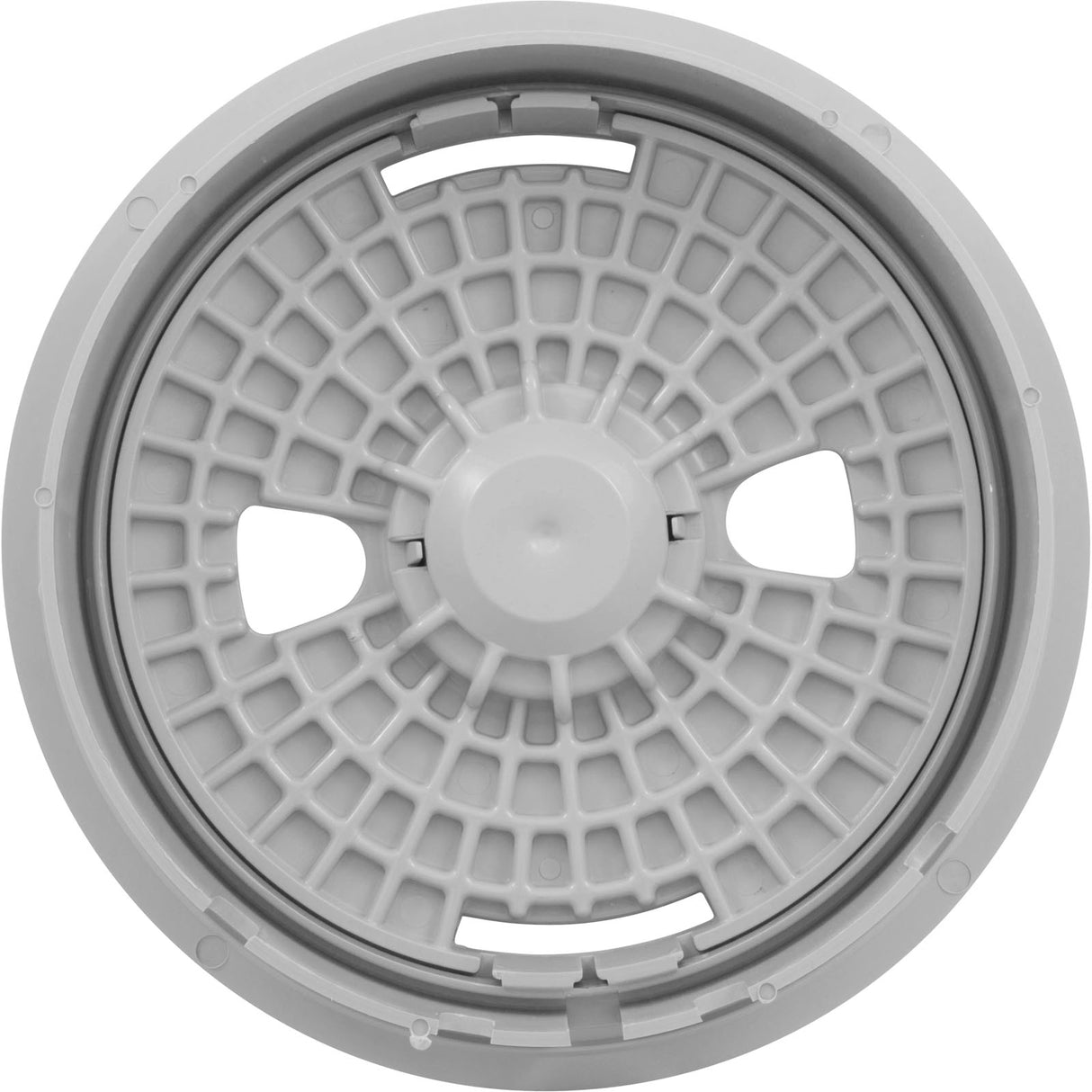 Gnte Skim Lid & Mount Ring Assy Ww Logo Gry : 540-6467WW - Waterway Plastics - 806105098726 - PartsForSpas.com
