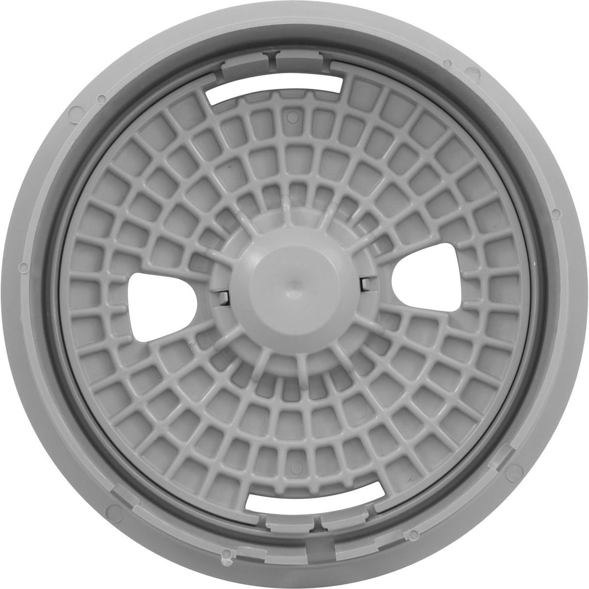Renegade Skimmer Lid & Mount Ring Assy.-Gry : 540-6467 - Waterway Plastics - 540-6467 - PartsForSpas.com