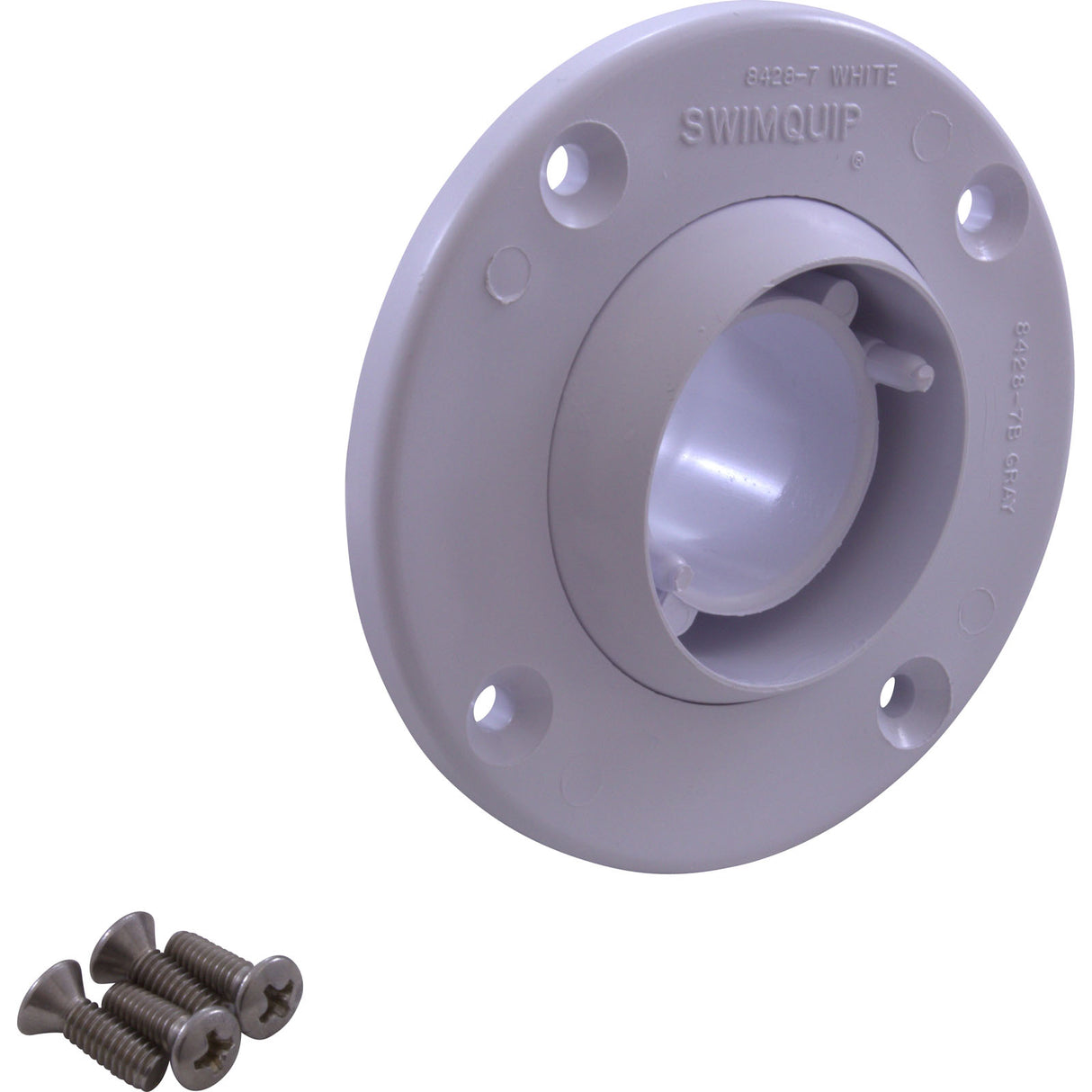 Eyeball Inlet Rebuild Kit, Pentair, 1-1/4", Gunite, White : 08428-0125