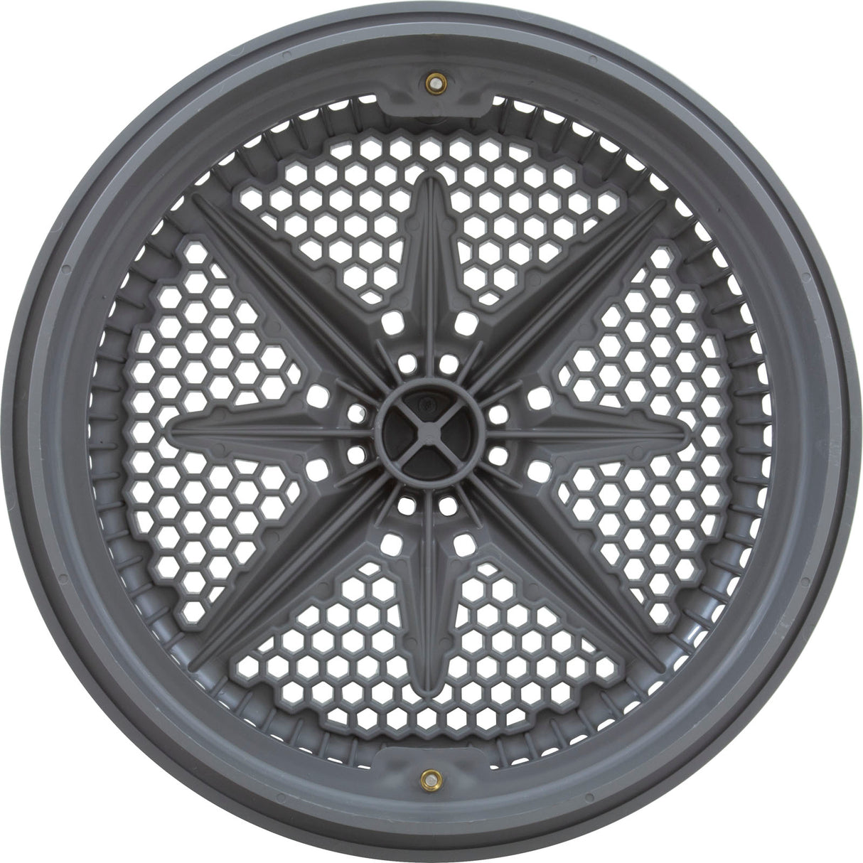 Main Drain Grate, PentairStarGuard, 8", 112gpm, Gray, Short Ring : 500106