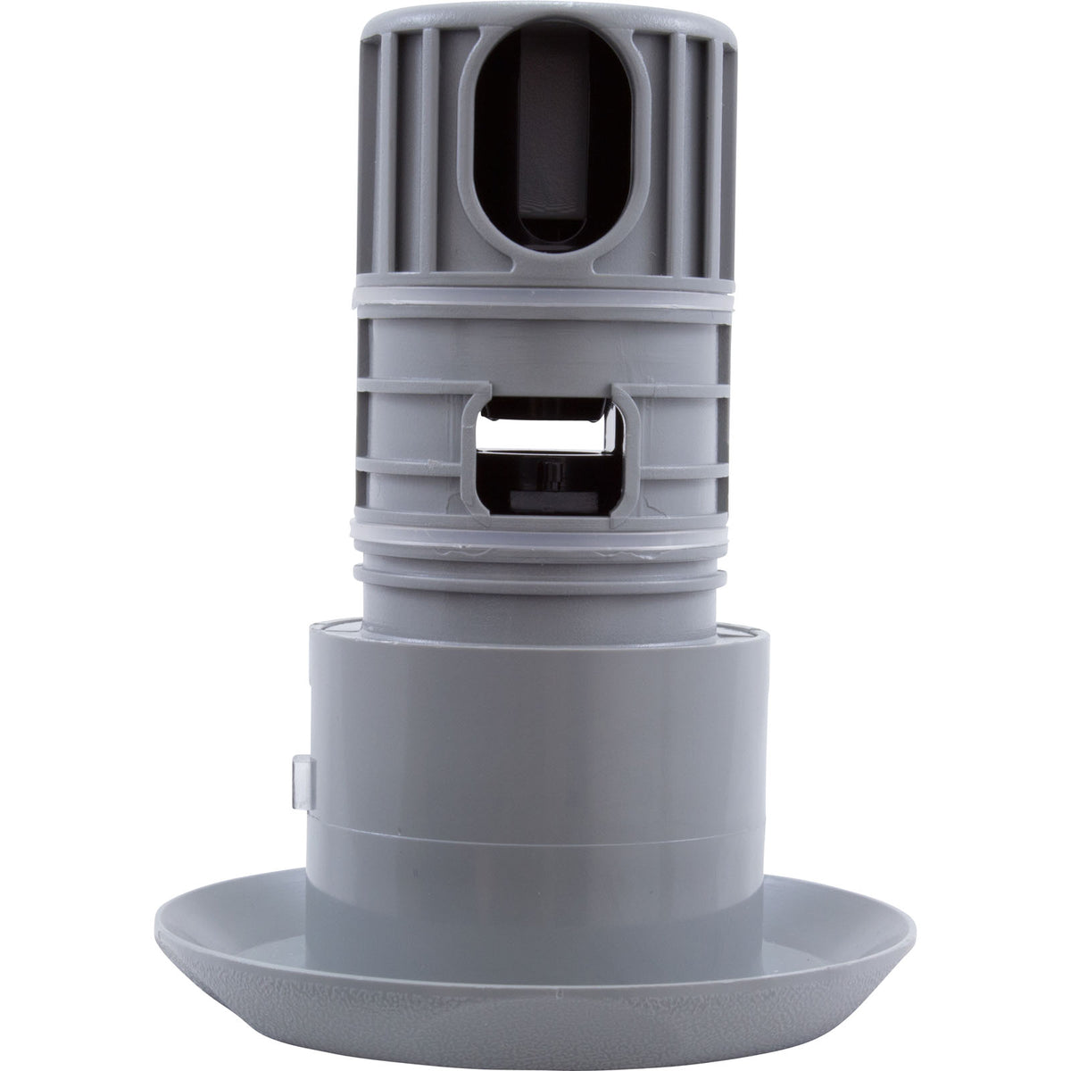 Jet Intl, BWG Luxury, 3-1/2"fd, Roto, Text Scal, Lt Gry : 950335