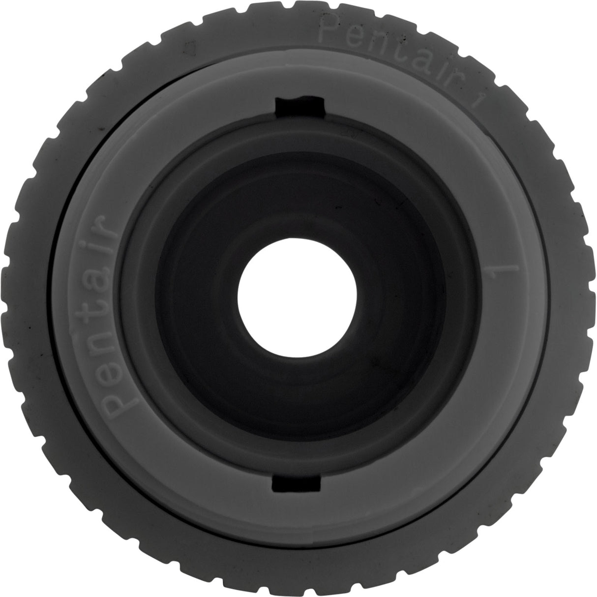 Inlet Fitting, Pentair, 1-1/2"mpt, 1/2" Orifice, Dark Gray : 540016