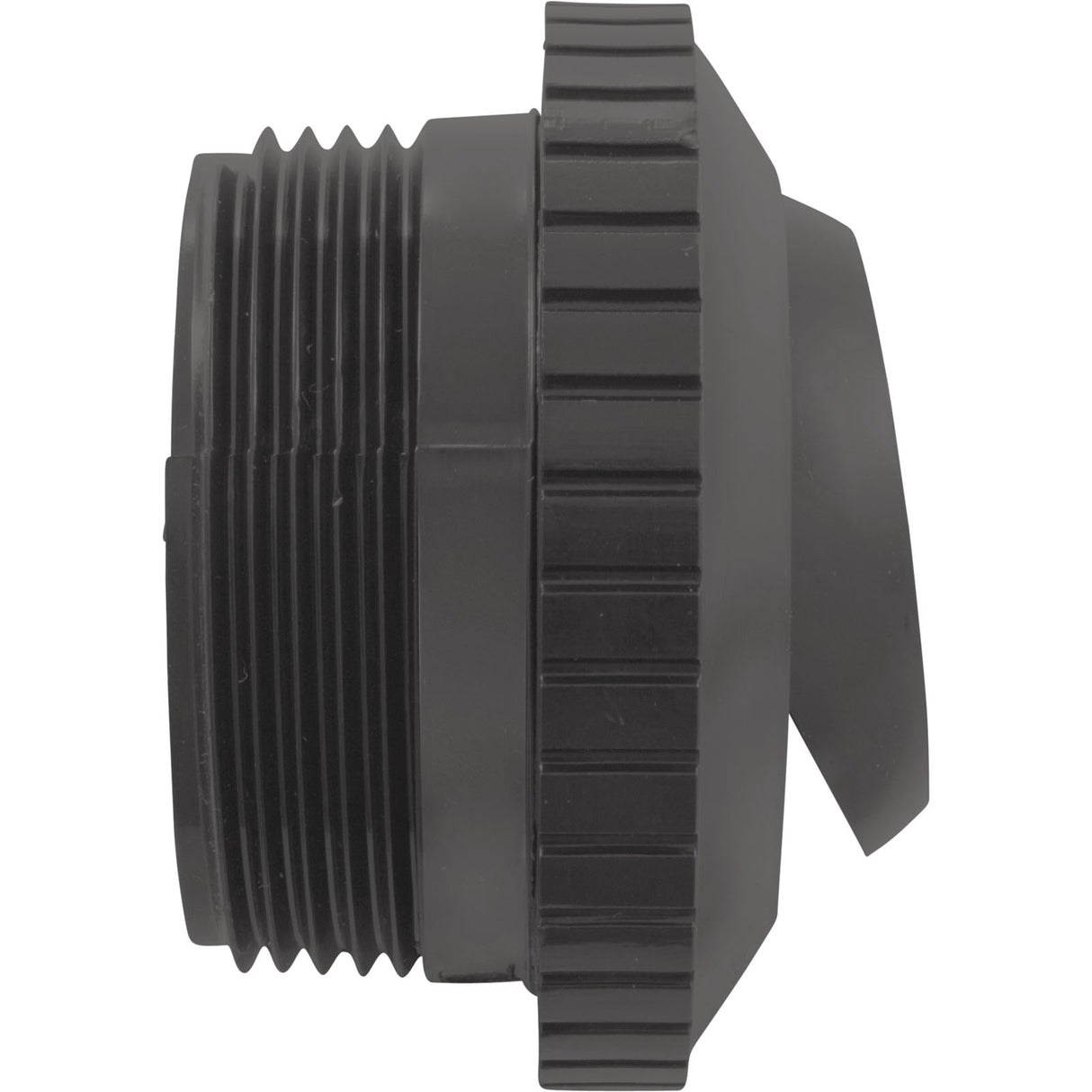 Inlet Fitting, Pentair, 1-1/2"mpt, Slotted Orifice, Dk Gray : 540002