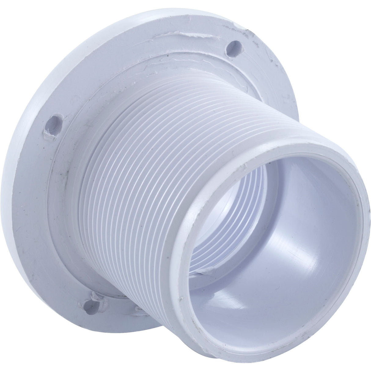 Wall Fitting, Gunite Std Body, 1-1/2"mpt x 1-1/2"s, White : 542402