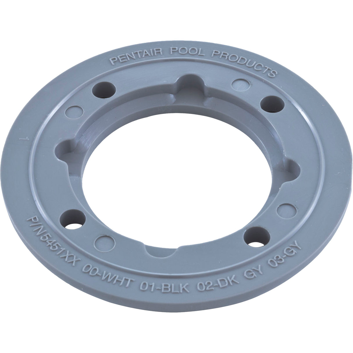 Wall Fitting Faceplate, Vinyl, Dark Gray : 545103