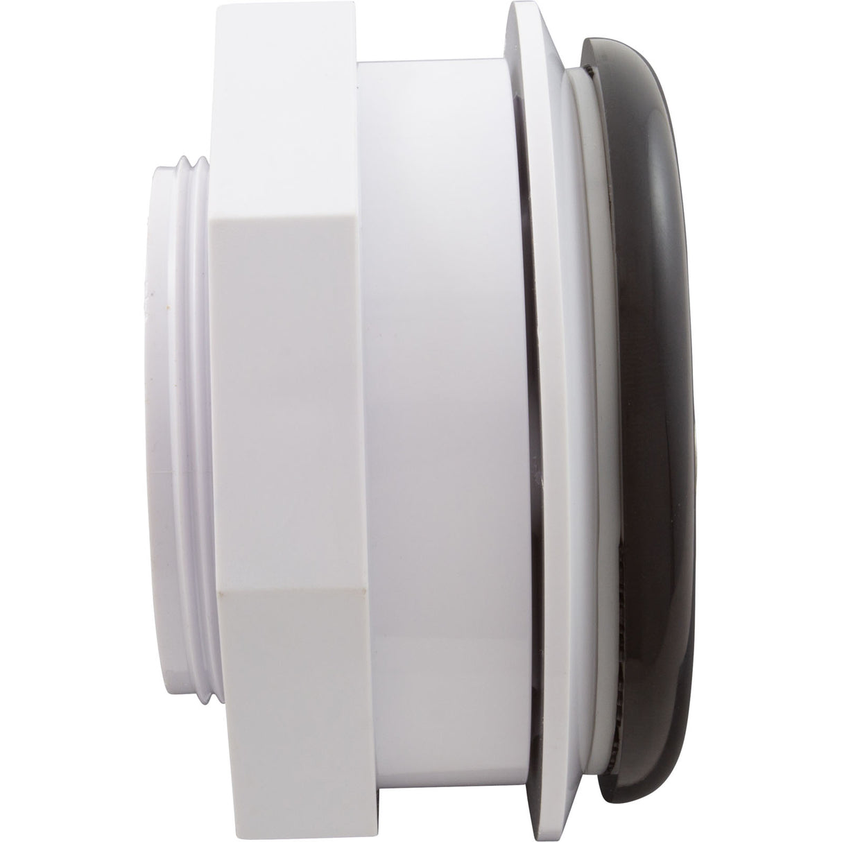 Wall Fitting, Vinyl Std Body, 1-1/2"mpt x 1-1/2"fpt, Black : 86205101