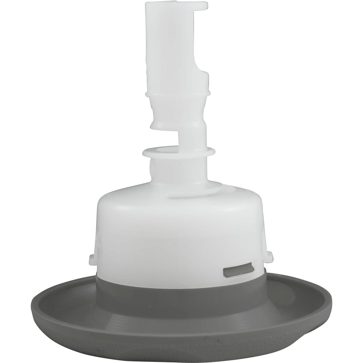 Jet Intl, BWG Cyclone Luxury, 3-1/2"fd, Dir, Txt Scal, Gry : 9844WW