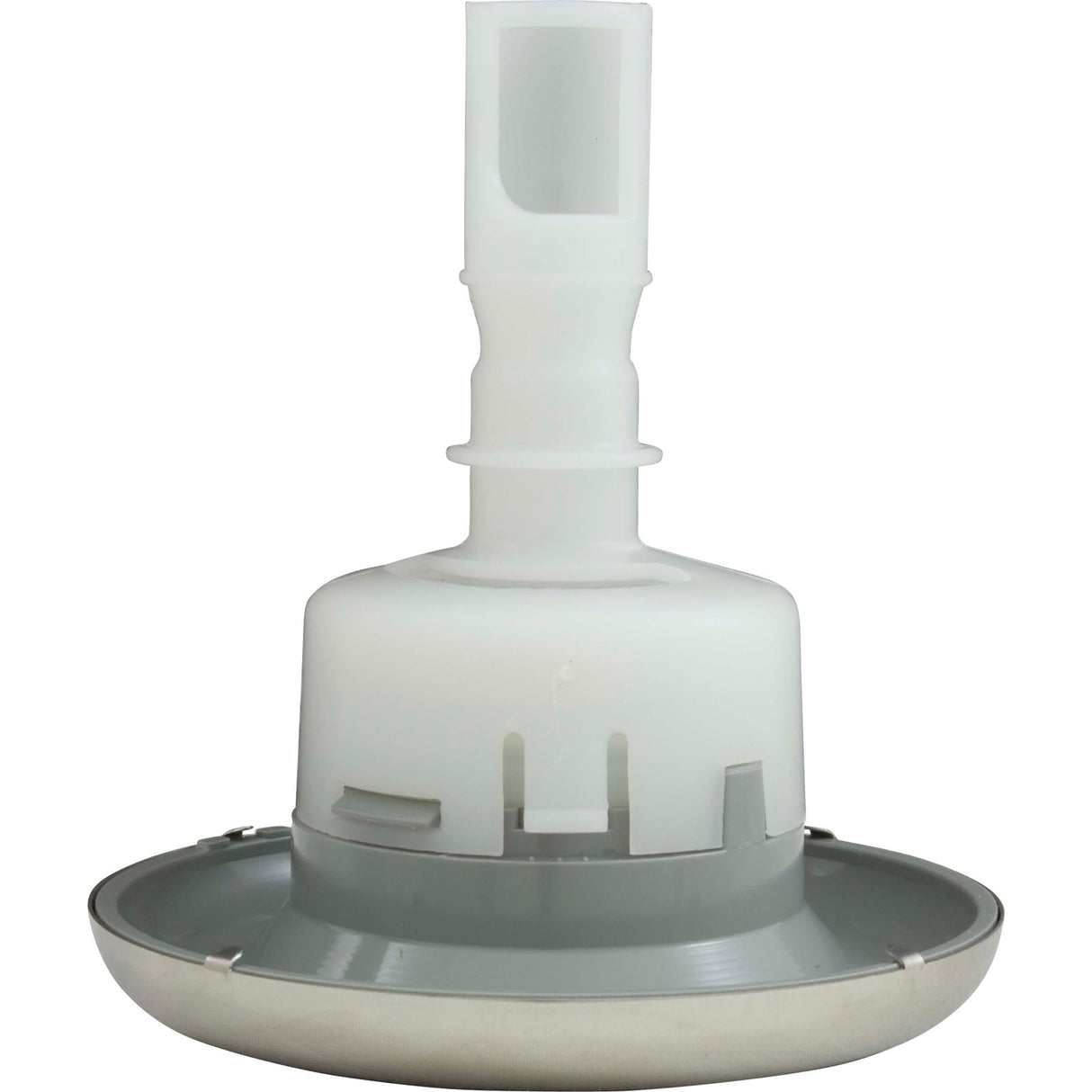 Jet Intl, BWG Cyclone Lux, 3-1/2"fd, Roto, Smth, SS/Gry : 940133WW