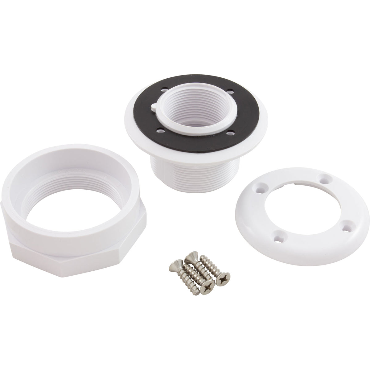 Inlet Fitting, 3"hs, 1-1/2"fpt x 1-1/2"fpt, w/Locknut : SP1408