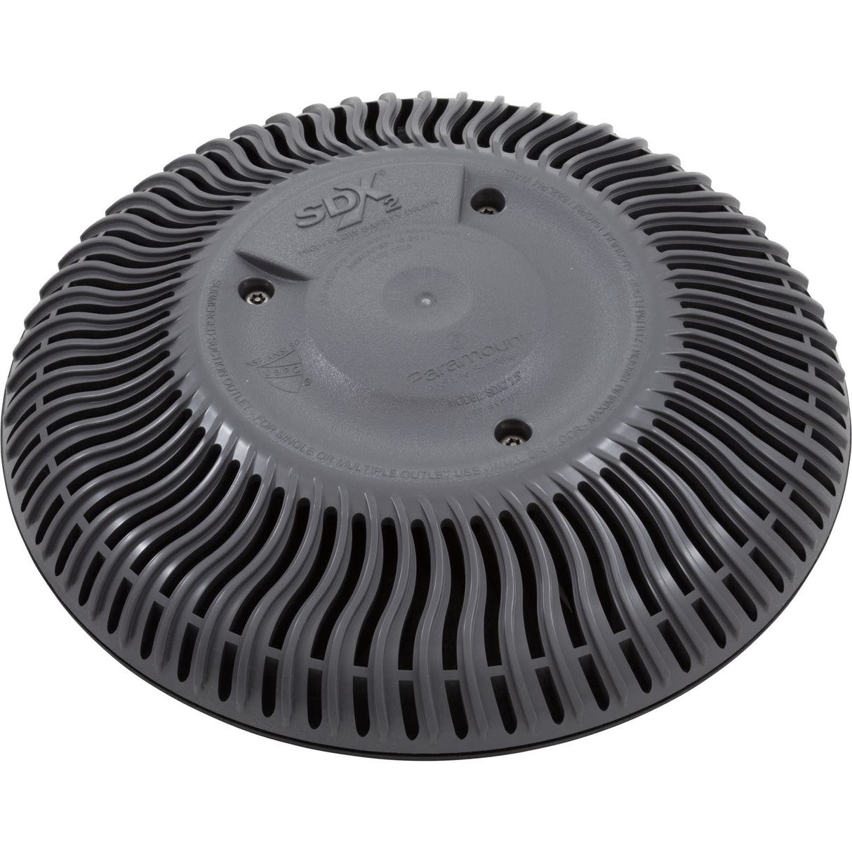 Main Drain Grate, Paramount SDX2, Concrete, Gray : 004-192-2231-02