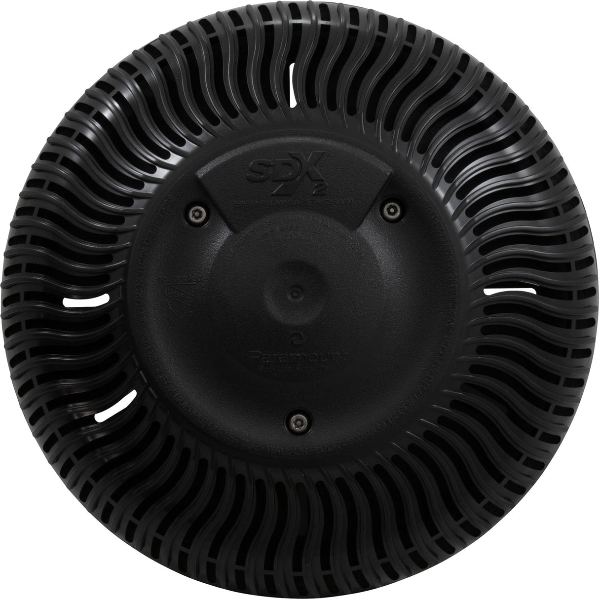 Main Drain Grate, Paramount SDX2, Concrete, Black : 004-192-2231-03