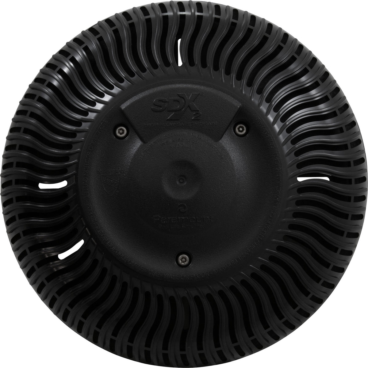 Main Drain Grate, Paramount SDX2, Concrete, Black : 004-192-2231-03