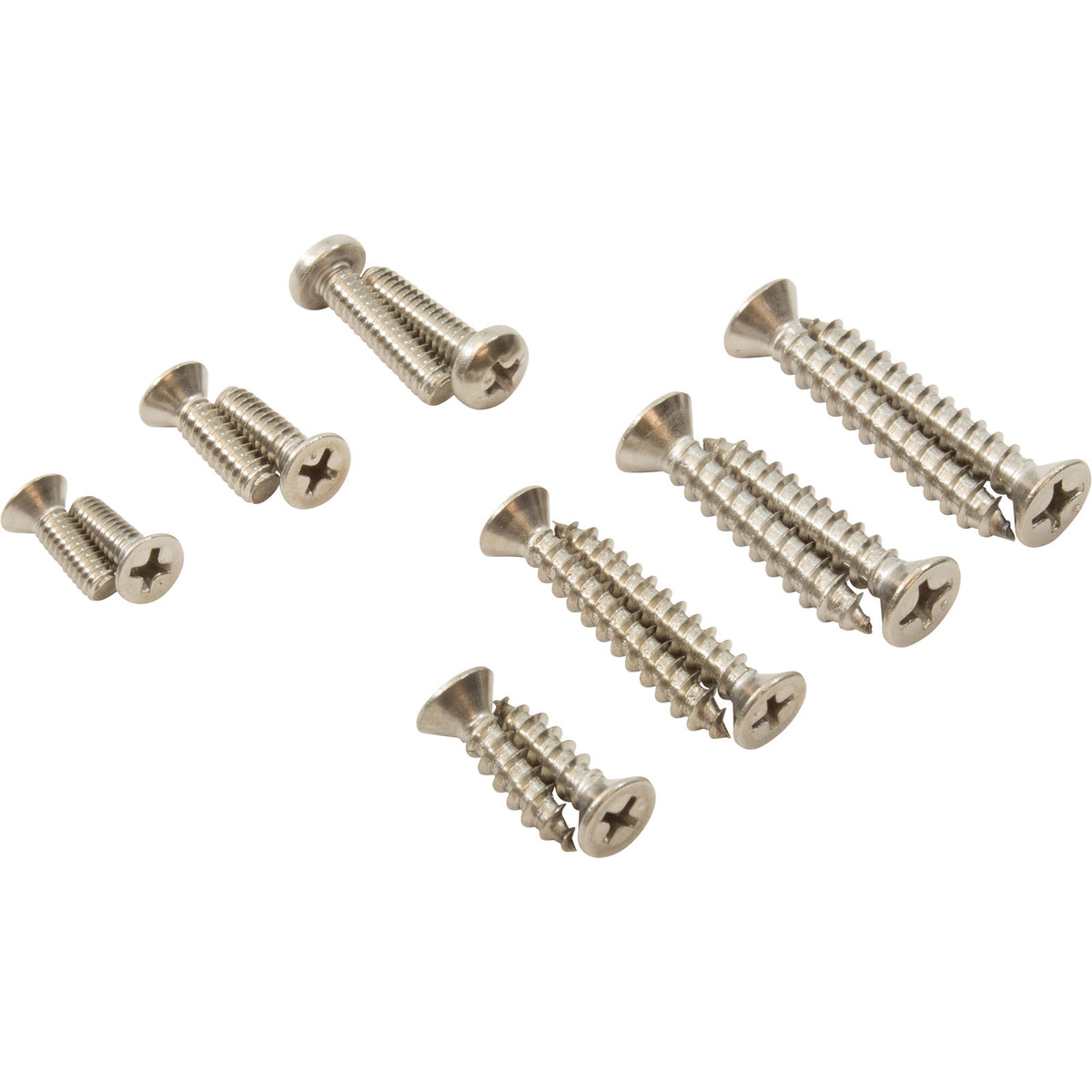 Screw, Triodyne Main Drain, Anti Hair Snare, Quantity 14 : SCR014 - Triodyne Safety Systems - SCR014 - PartsForSpas.com