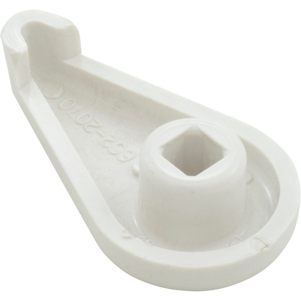Air Ctrl Handle, Waterway 1" Top Access, Lever Style, White : 662-2070