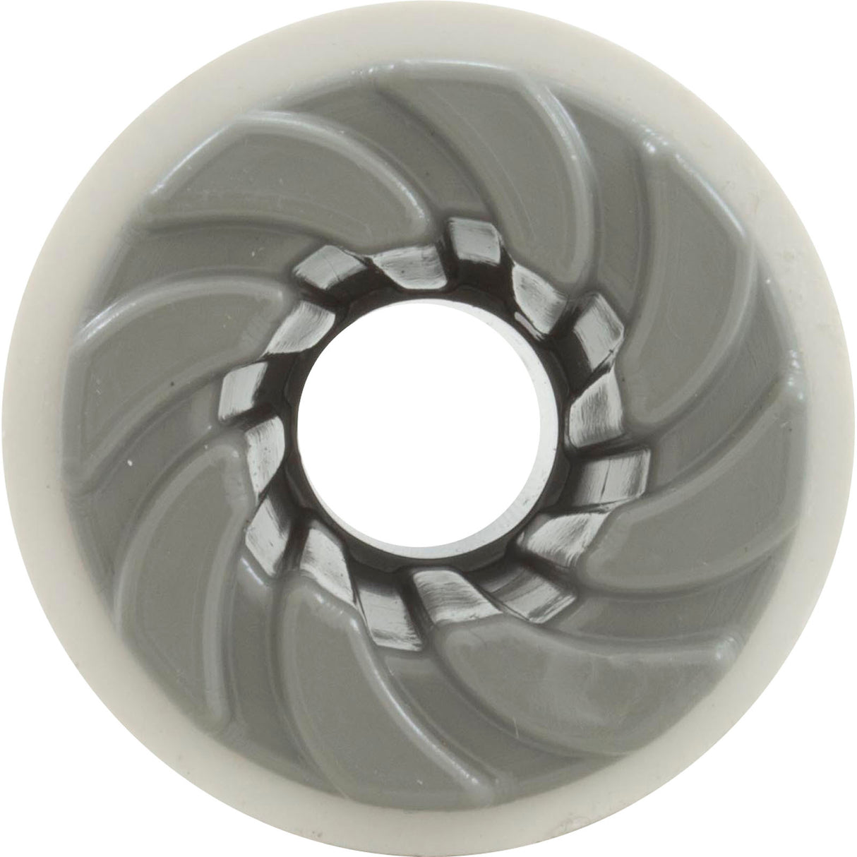 Bulkhead Fitting, Waterway, 3/4"b, Swirl, Gray : 212-1837