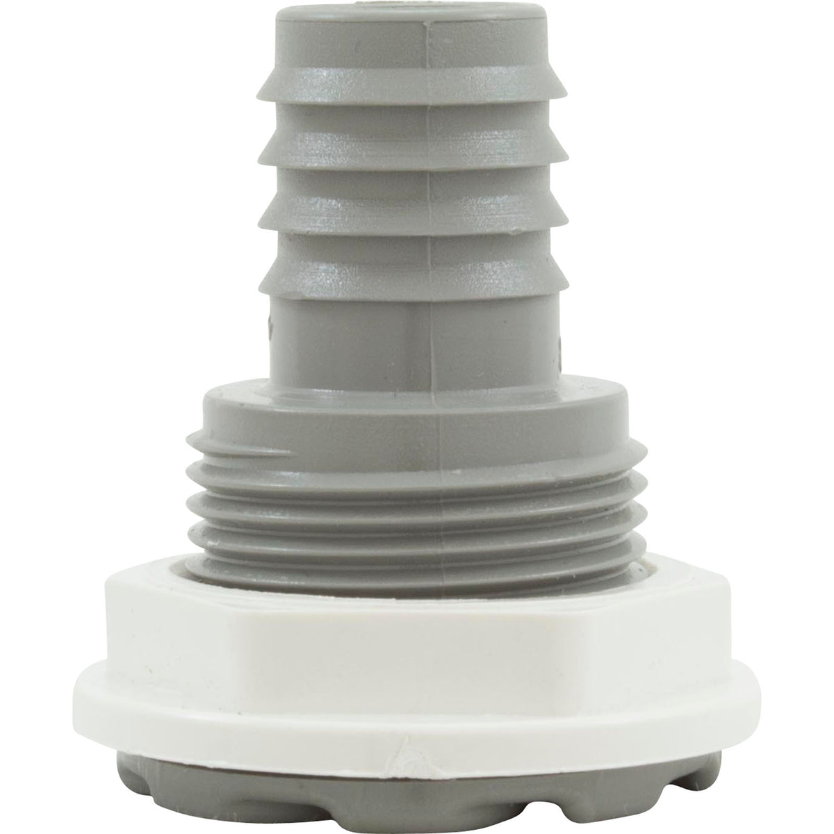 Bulkhead Fitting, Waterway, 3/4"b, Swirl, Gray : 212-1837