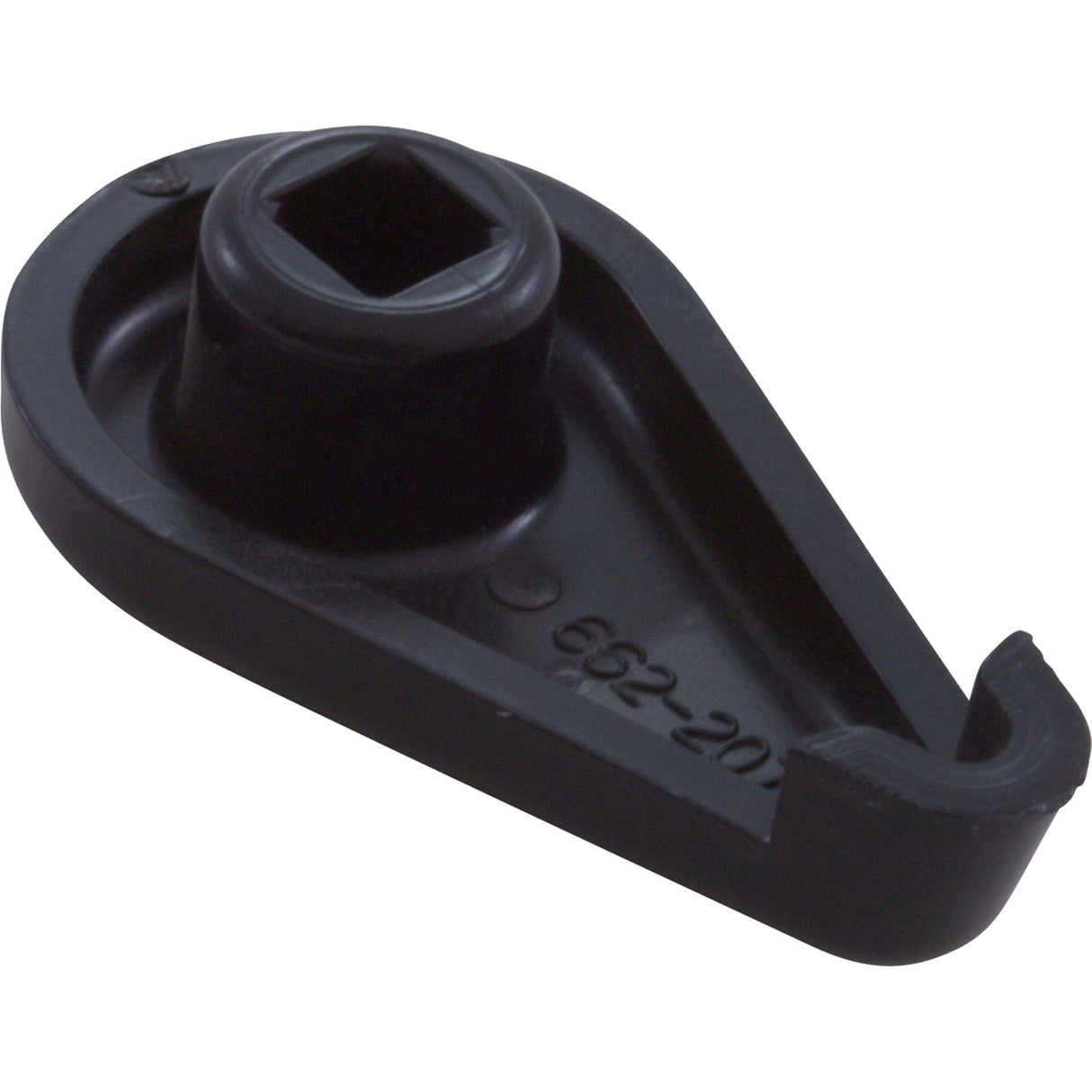Air Ctrl Handle, Waterway 1" Top Access, Lever Style, Black : 662-2071