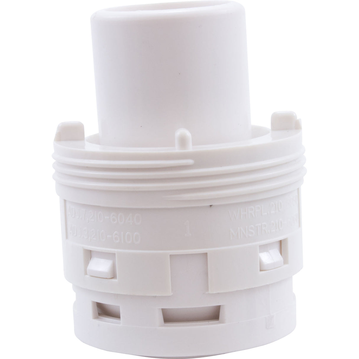 Nozzle, Waterway Poly Jet Caged Style, Dir, 2-5/8" White : 210-8750