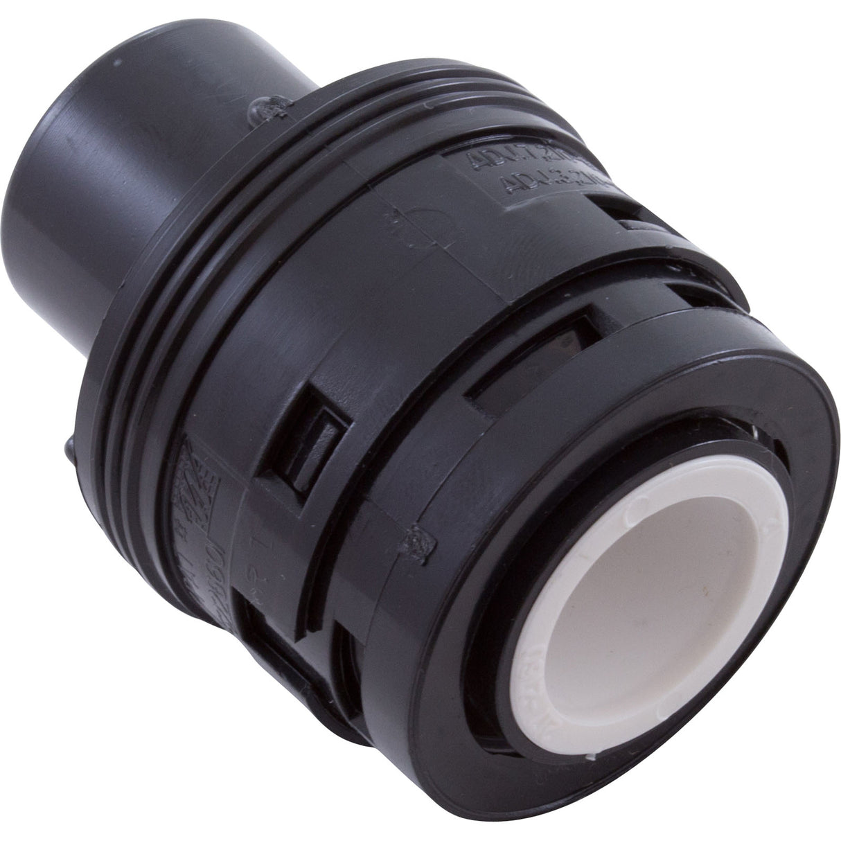 Nozzle, Waterway Poly Jet Caged Style, Directional, Black : 210-8751