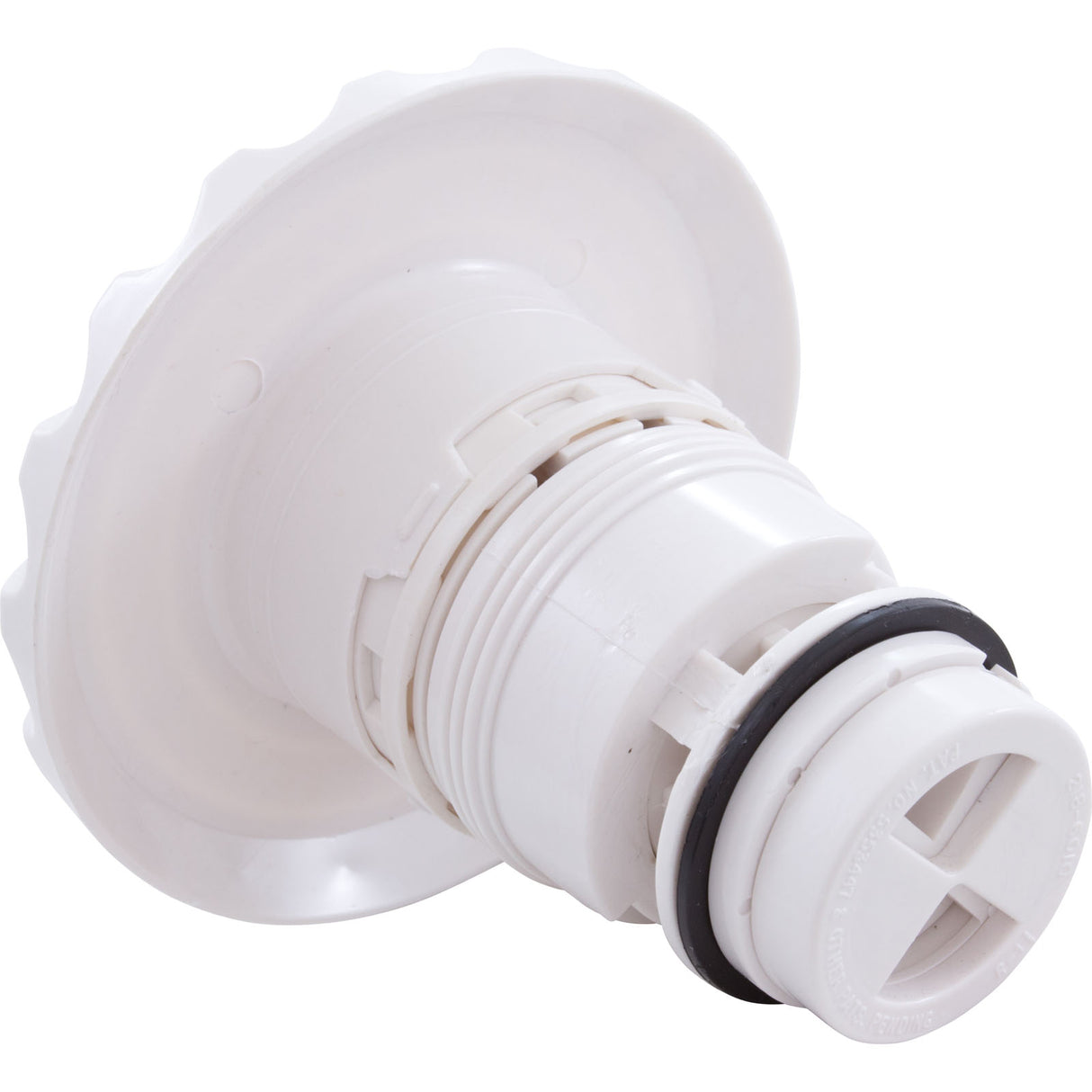 Jet Intl, WW Poly Jet, 4-3/16"fd, Roto, Dlx Scal, White : 210-6190