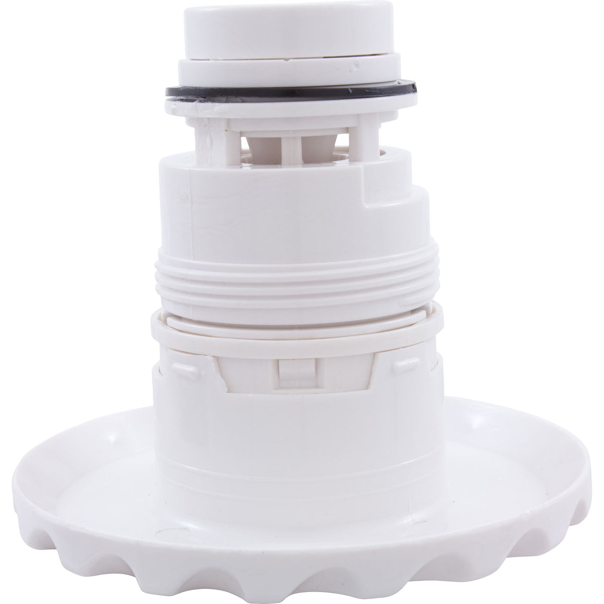 Jet Intl, WW Poly Jet, 4-3/16"fd, Roto, Dlx Scal, White : 210-6190
