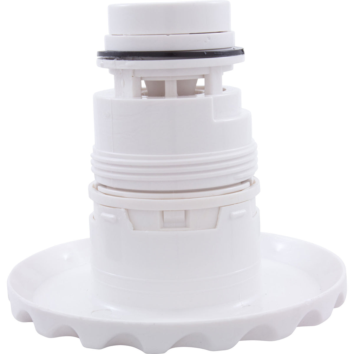 Jet Intl, WW Poly Jet, 4-3/16"fd, Roto, Dlx Scal, White : 210-6190