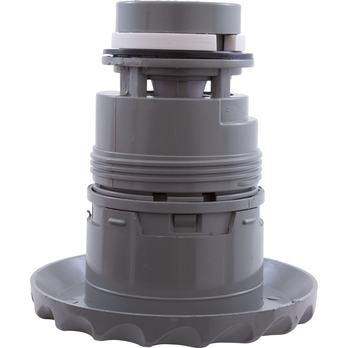 Jet Intl, WW Poly Jet, 3-3/8"fd, Roto, Dlx Scal, Gry : 210-6097
