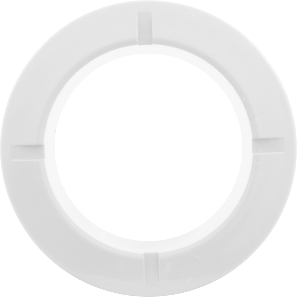 Wall Fitting, Waterway Poly Jet, 2-5/8" Hole Size, White : 215-1750