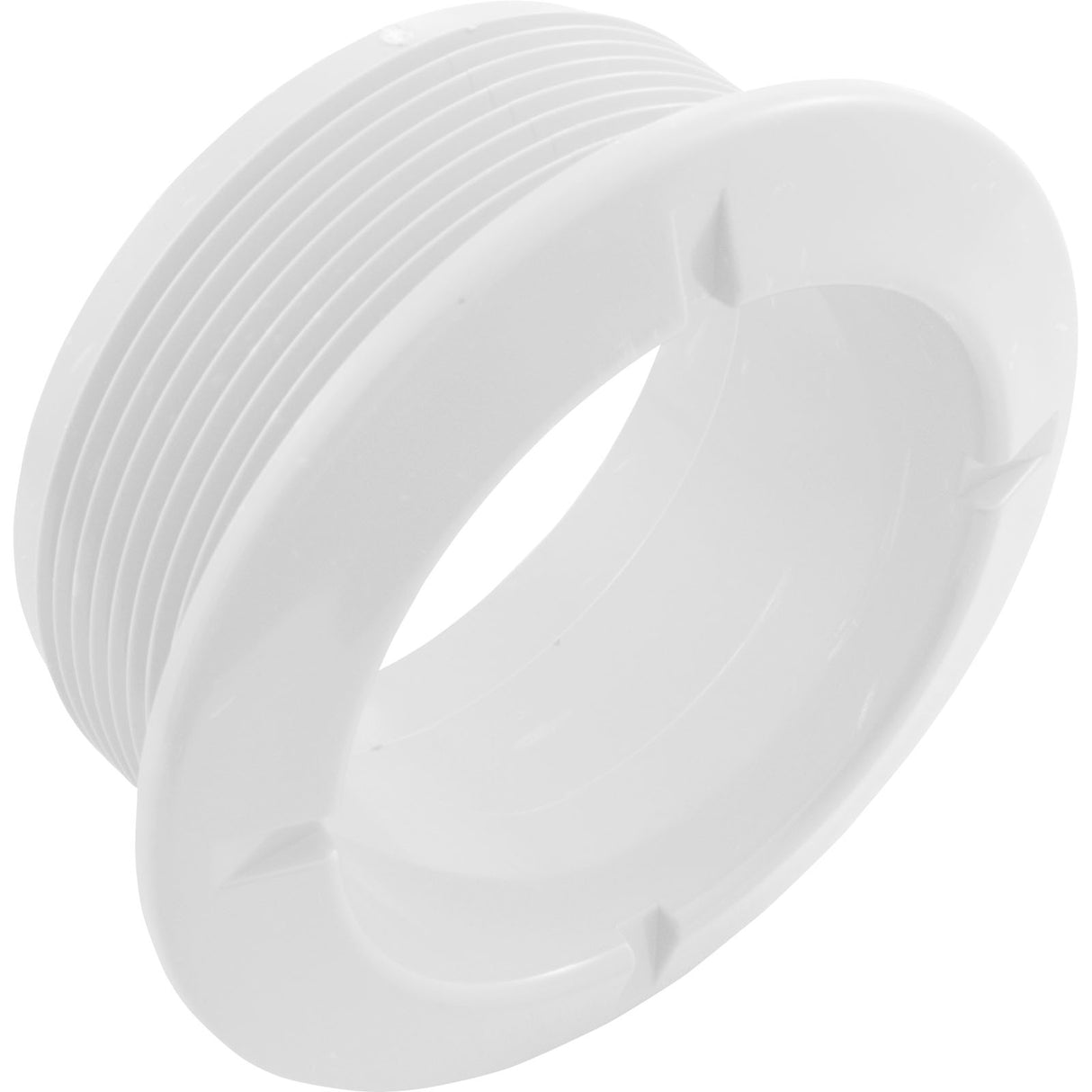 Wall Fitting, Waterway Poly Jet, 2-5/8" Hole Size, White : 215-1750