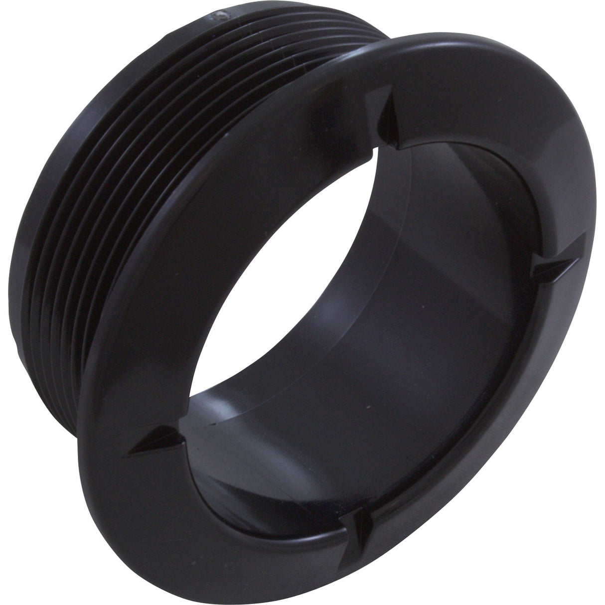 Wall Fitting, Waterway Poly Jet, 2-5/8" Hole Size, Black : 215-1751