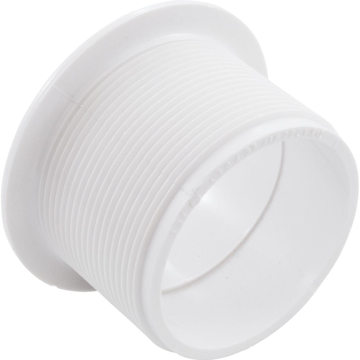 Wall Fitting, WW Poly Jet, 2-5/8"hs, Long, White : 215-1760