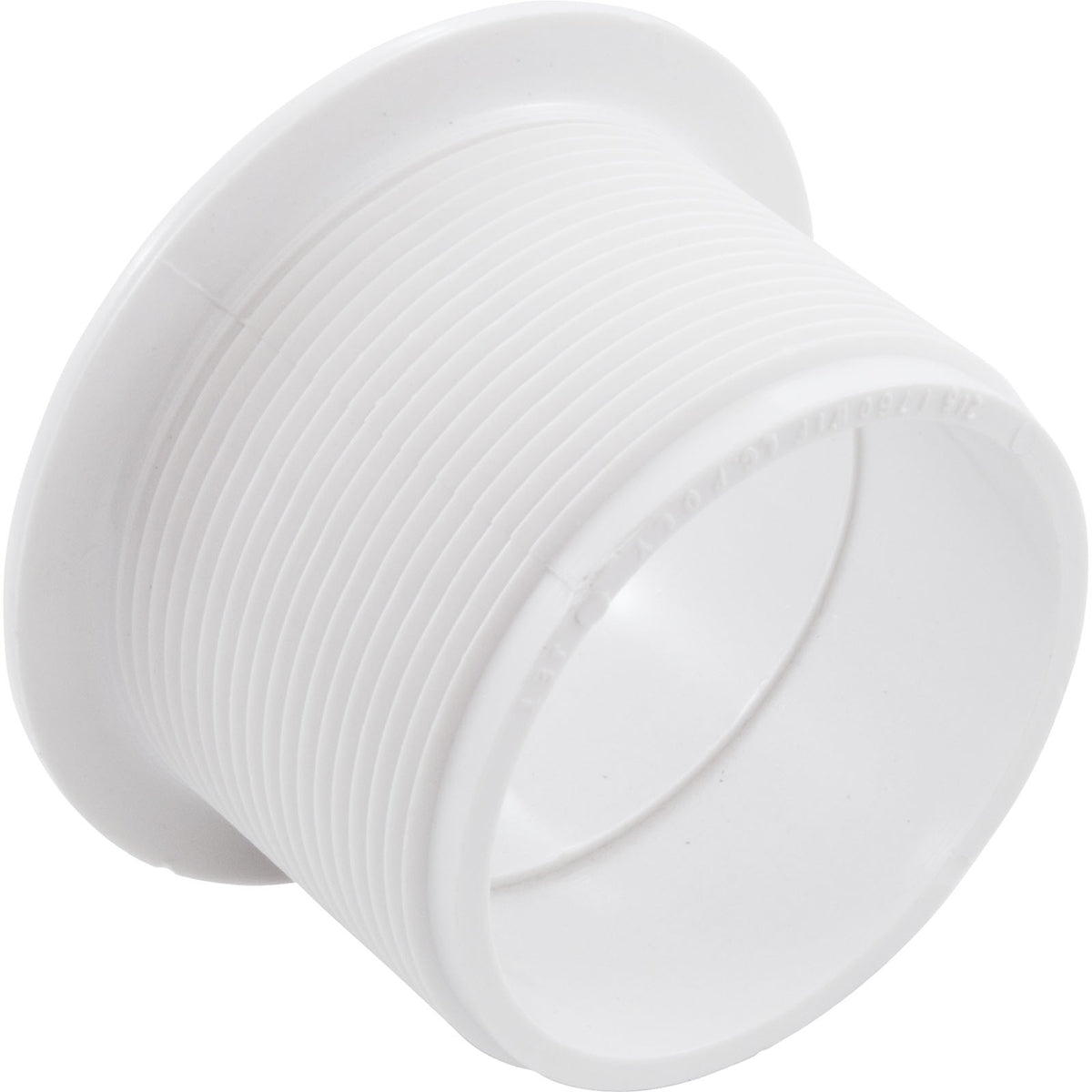 Wall Fitting, WW Poly Jet, 2-5/8"hs, Long, White : 215-1760