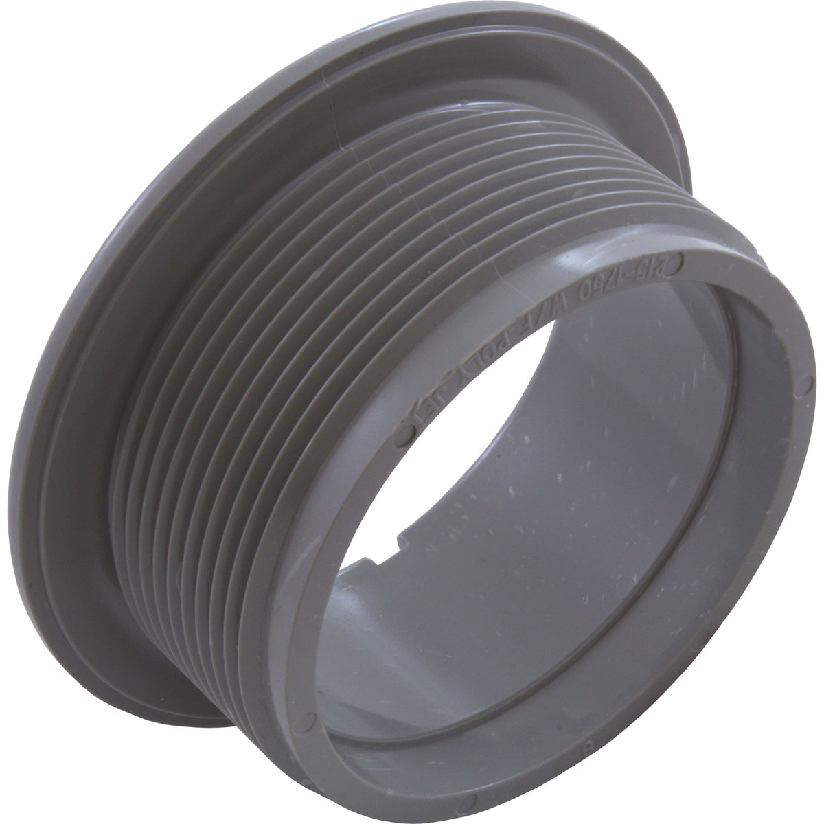 Wall Fitting, Waterway Poly Jet, 2-5/8" Hole Size, Dark Gray : 215-1757