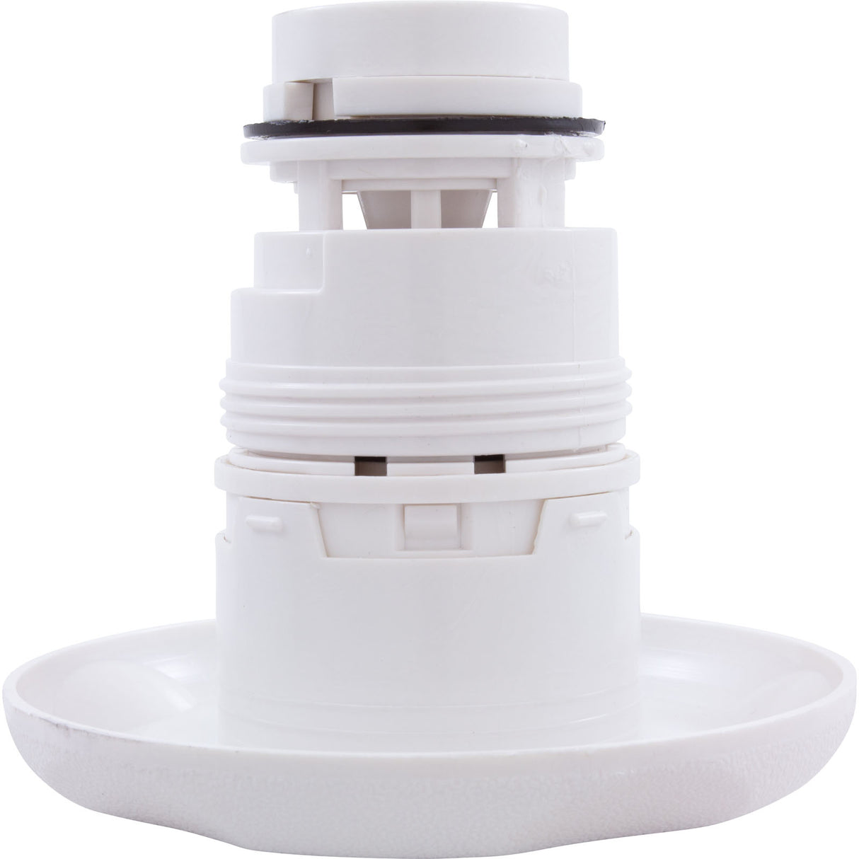 Jet Intl, WW Poly Jet, 4-3/16"fd, Roto, Textured Scal, White : 210-6550