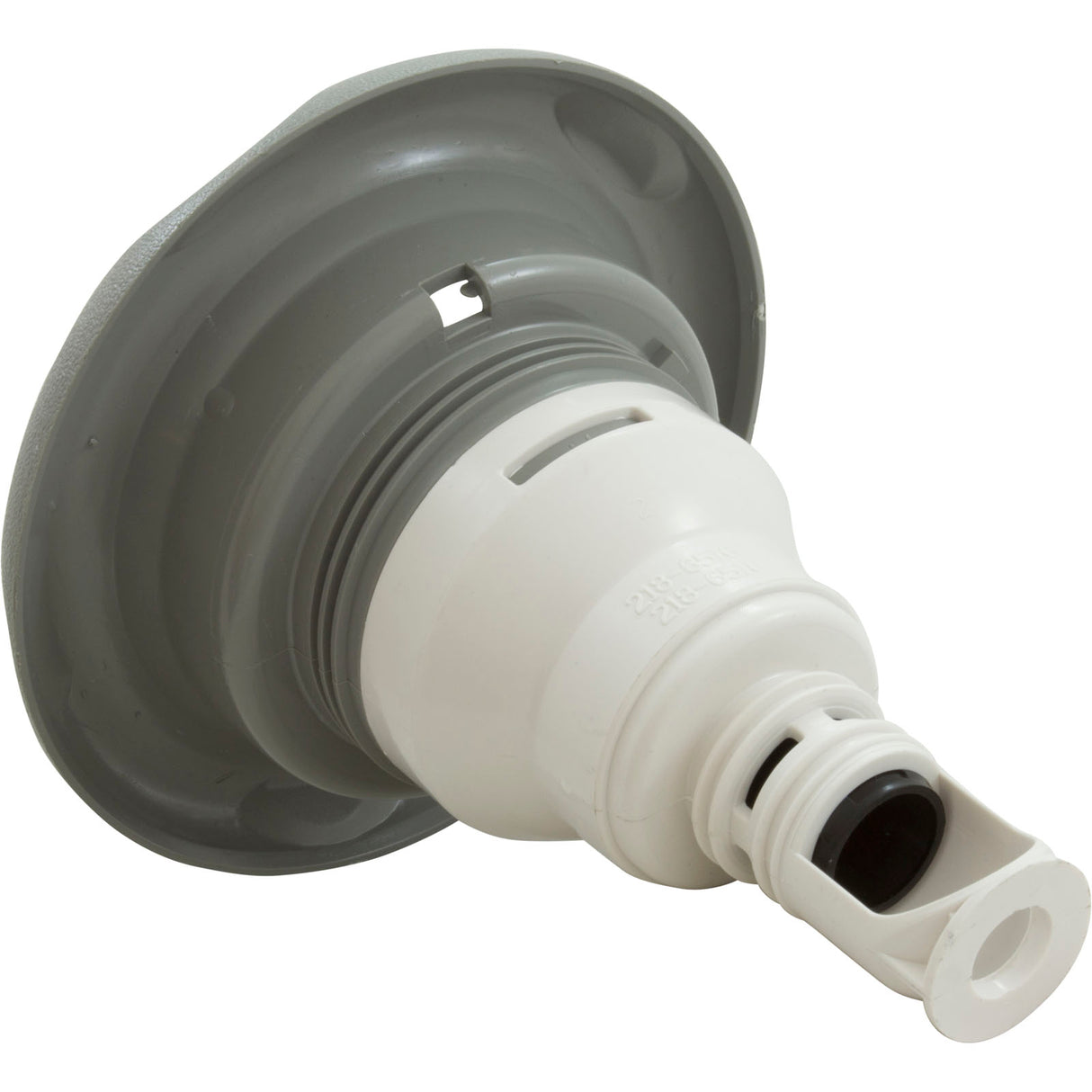 Jet Intl, WW Power Storm, 5"fd, Roto, Text Scal, Gry, Thd : 229-7607