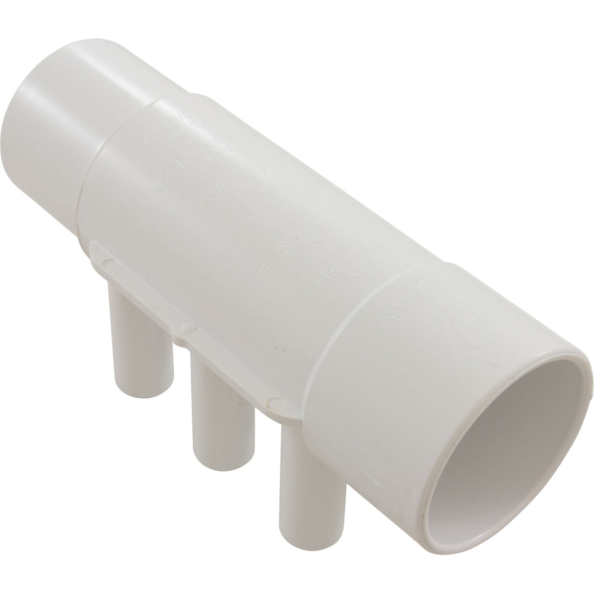 Manifold, 3/4" Smooth Barb, 6 Port, 2" Slip x 2" Spigot : 672-4940