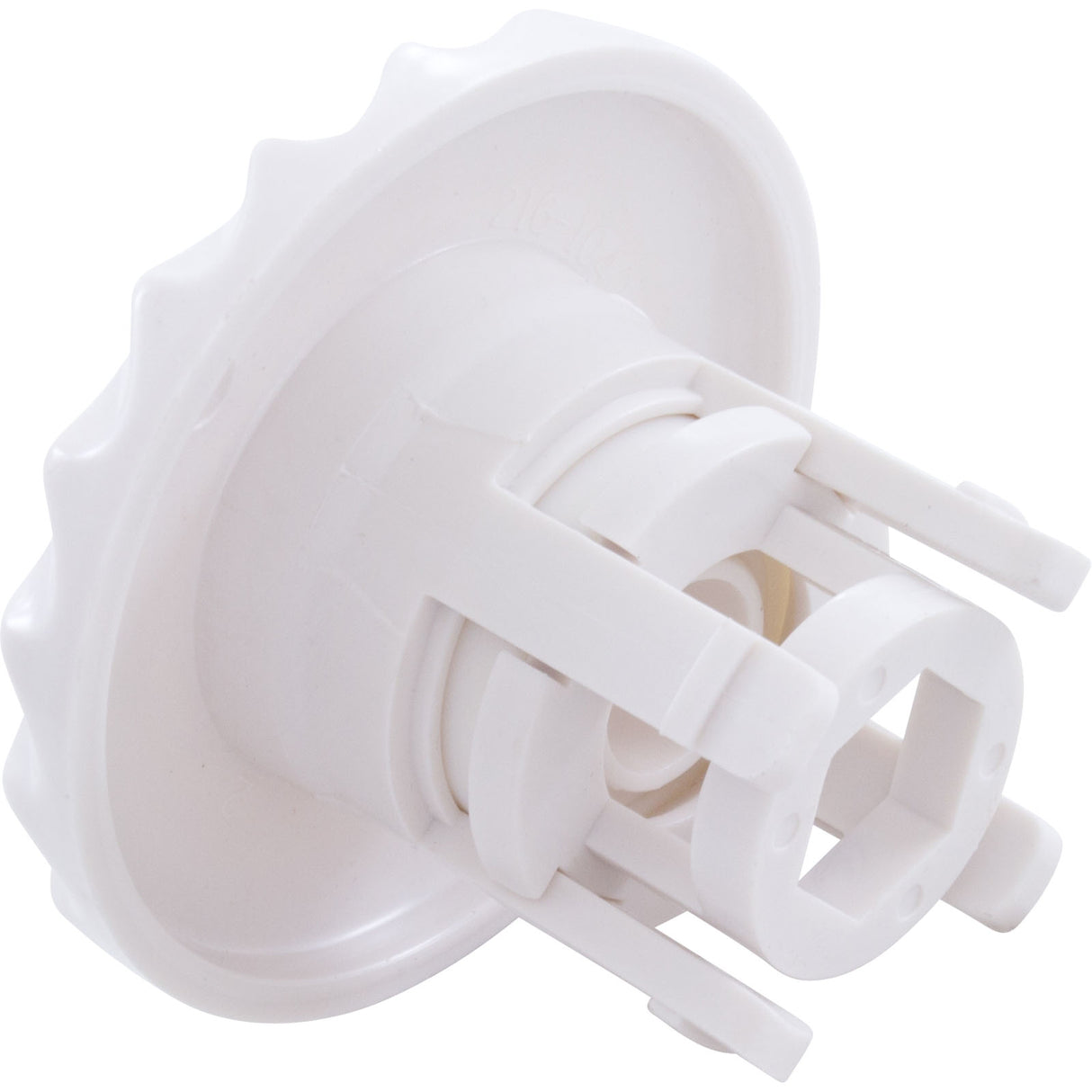 Jet Intl, WW Mini, 2-9/16"fd, Twin Roto, Dlx Scal, White : 224-1040
