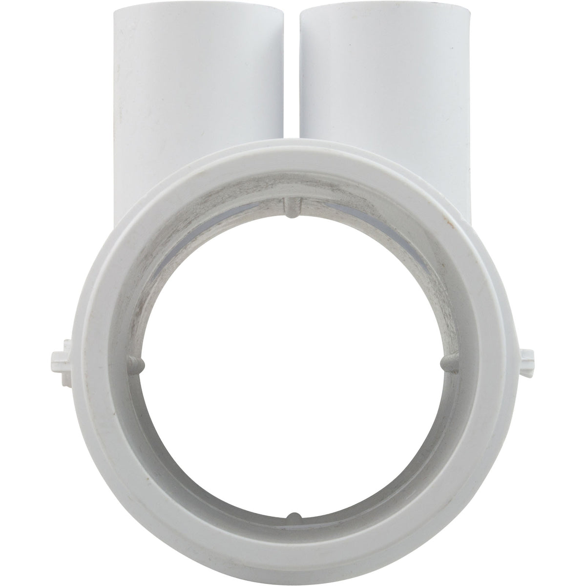 Manifold, 1/2" Slip, 4 Port, Flow Thru, 2" Slip x 2" Spigot : 672-4250