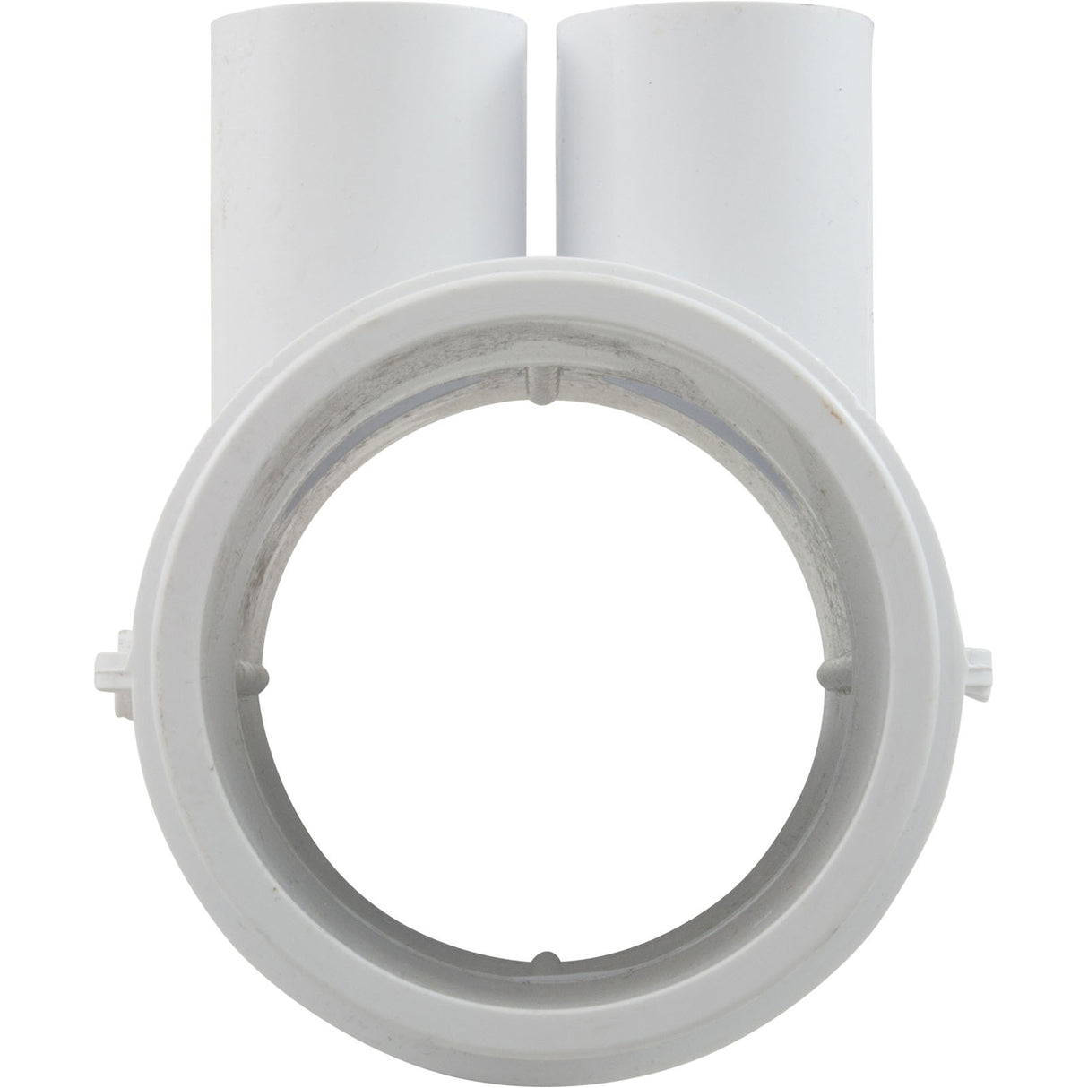 Manifold, 1/2" Slip, 4 Port, Flow Thru, 2" Slip x 2" Spigot : 672-4250