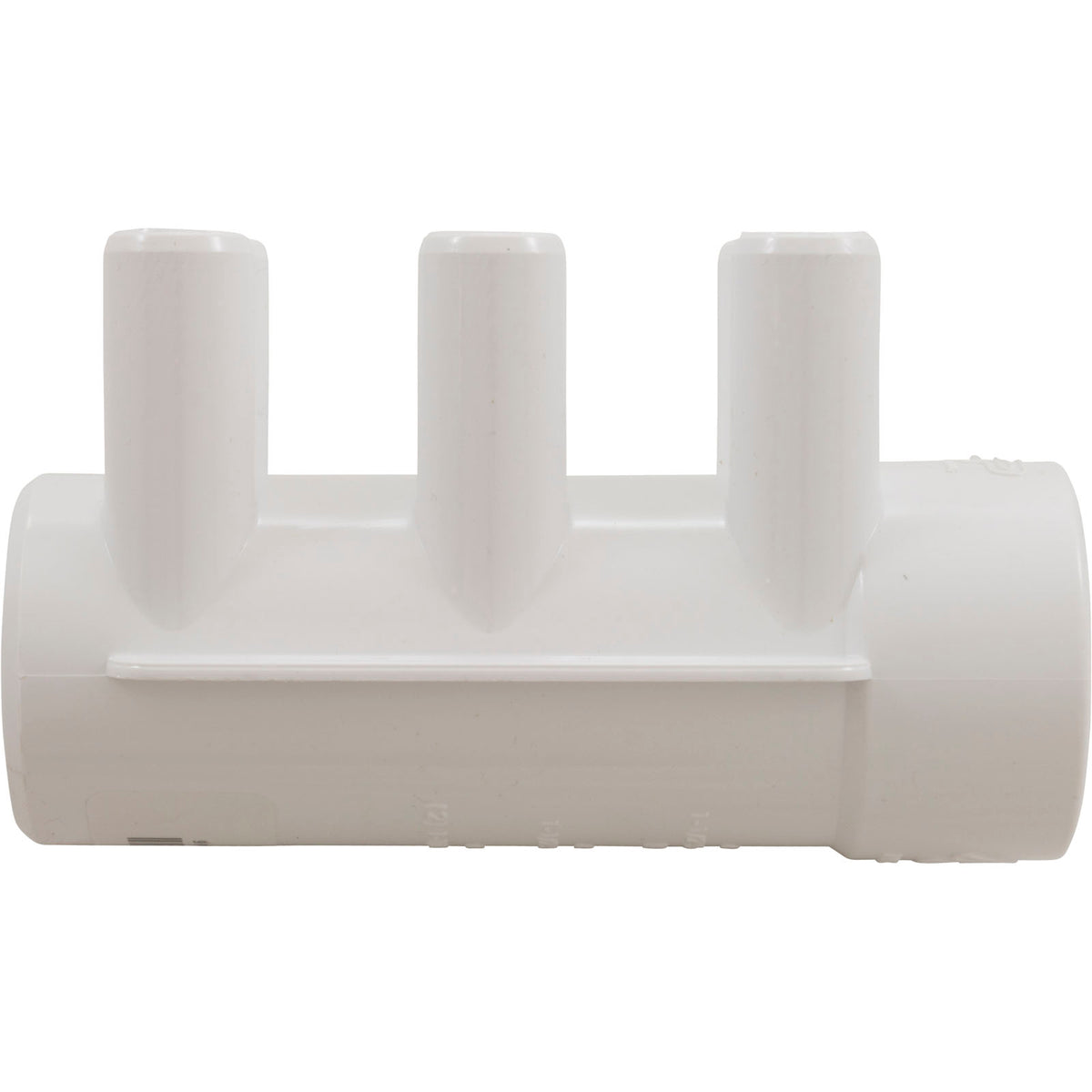 Manifold, 3/4" Smooth Barb, 6 Port, 1-1/2" Slip x Dead End : 672-5250